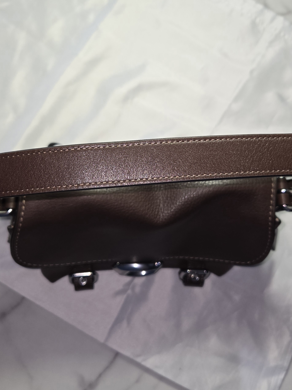 Coach Western Tabby Shoulder Bag - Maple - Picture 10 of 13